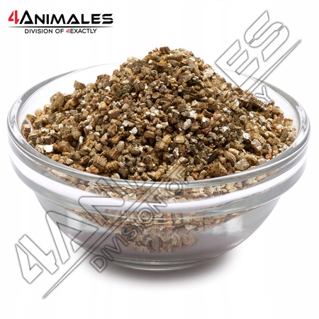 Wermikulit złoty podłoże do terrarium size S (Small) 2-4mm 6 litrów