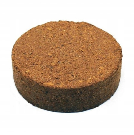 Torf kokosowy do terrarium - dysk 110g - jedna sztuka
