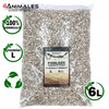 Wermikulit srebrny podłoże do terrarium size L (Large) 7-15mm 6 litrów