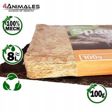 Mech Spagmoss torfowiec 8L sprasowany do terrarium 100g Nowa Zelandia