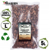 Chips kokosowy, podłoże ogrodowe, naturalna ściółka size L 10-18mm 5 litrów