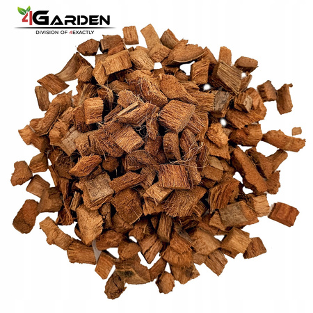 Chips kokosowy, podłoże ogrodowe, naturalna ściółka size L 10-18mm 6 litrów