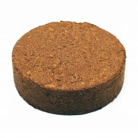 Torf kokosowy do terrarium - dysk 110g - jedna sztuka