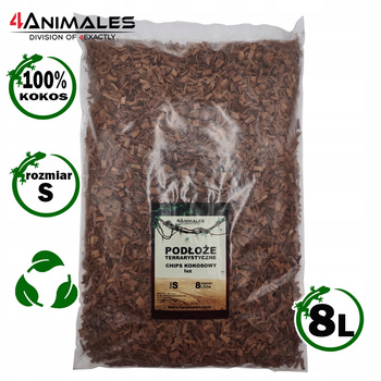 Podłoże kokosowe rozluźniony chips kokosowy size S (Small) 2-6mm 8 litrów